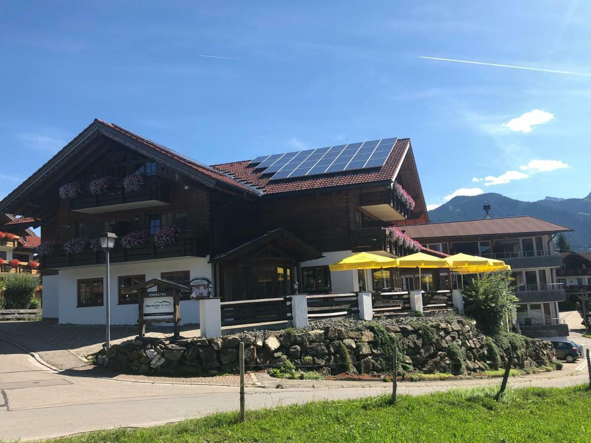 Hotel Garni Oberdorfer Stuben 오베르마이셀스타인 외부 사진